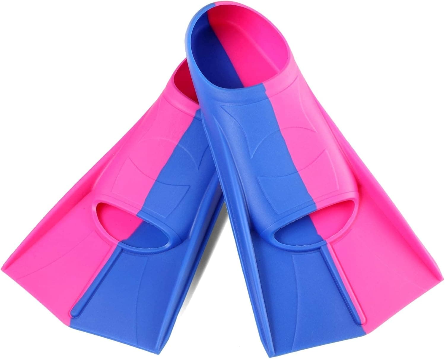Foyinbet Kids Swim Fins,Short Youth Flippers Swimming Training Fins for Lap Swimming for Children Girls Boys Beginner