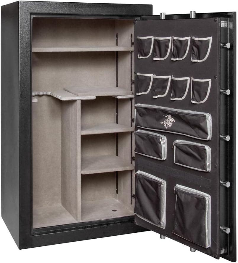 Winchester Ranger Deluxe 31-7-E Gun Safe; 30 Gun Capacity (Black) (Electronic Lock)