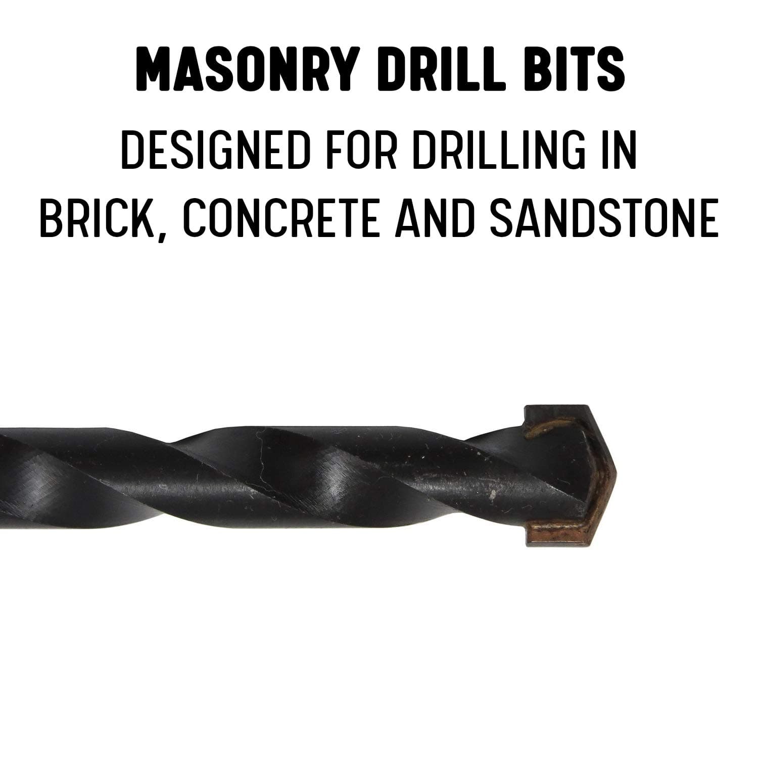 Drill America 3/8" x 18" Carbide Tipped Masonry Drill Bit, Dam Series