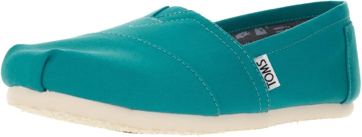 TOMS - Women Slip-On Shoes, Size: 8 B(M) US, Color: Peacock Blue