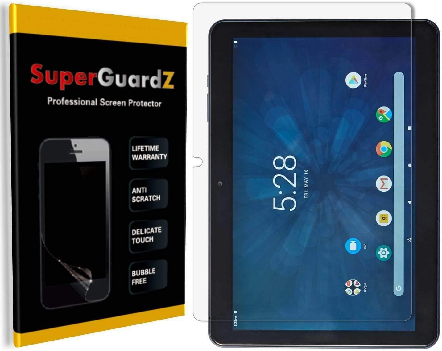 for Onn 10.1" Tablet/Onn 10.1" Tablet Pro/Onn Surf 10.1 Screen Protector Anti Blue Light, Eye Protection, SuperGuardZ, HD Clear, Anti-Scratch, Anti-Bubble