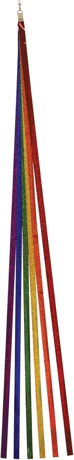 In the Breeze Rainbow Sparkle Tails,0.75" W x 60" H,3126