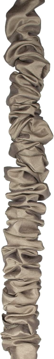 Urbanest 5-Foot Chandelier Chain Cord Cover, Taupe Faux Silk
