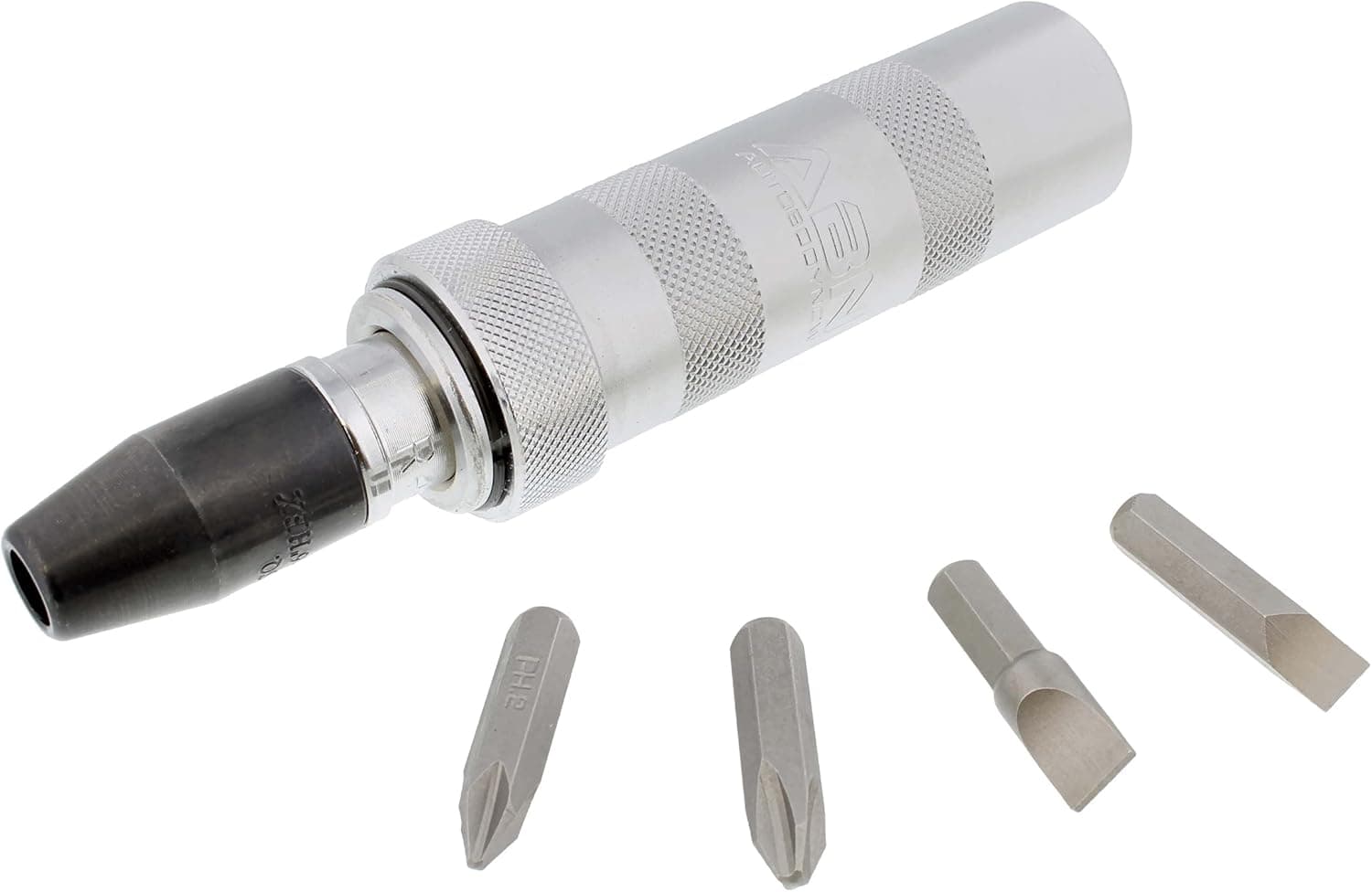 ABN Manual Impact Driver Set - 1/2in Reversible Hand Held Impact Screwdriver and Impact Screwdriver Bits
