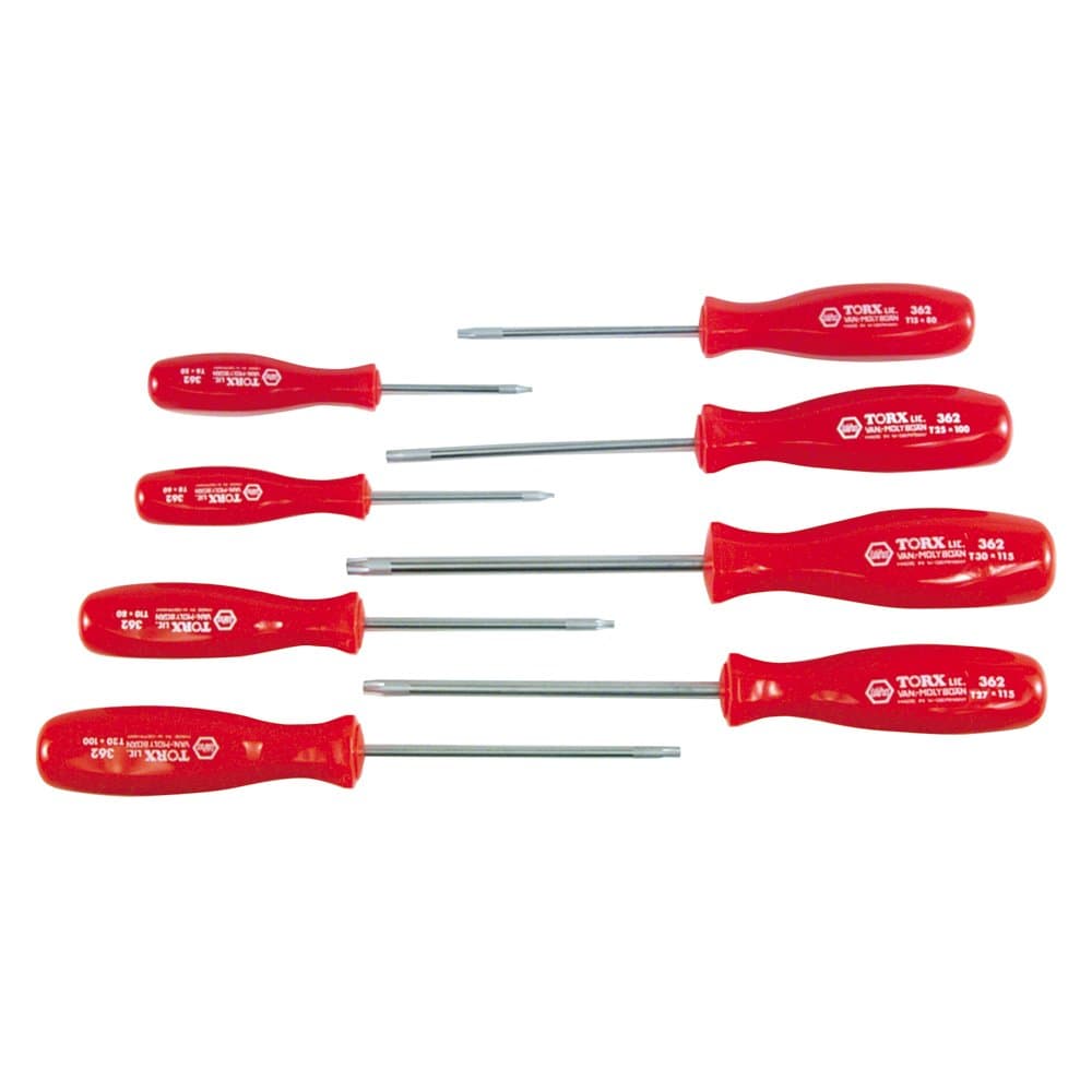 Wiha 36292 Torx Powerhandle Set, 8 Piece