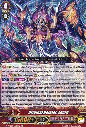 Cardfight!! Vanguard TCG - Original Deletor, Eigorg (G-CMB01/001EN) - G Comic Booster 1: Vanguard & Deletor