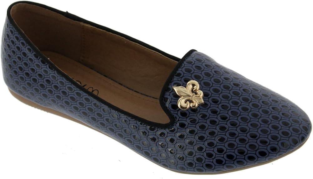 Machi Womens Bond-4 PU Textured Loafer