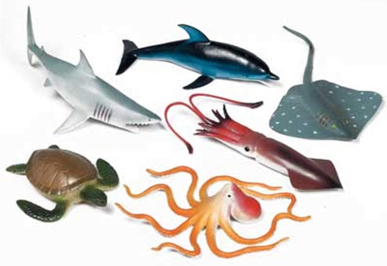 Get Ready Kids Ocean Animal Playset, Multi, Model:872