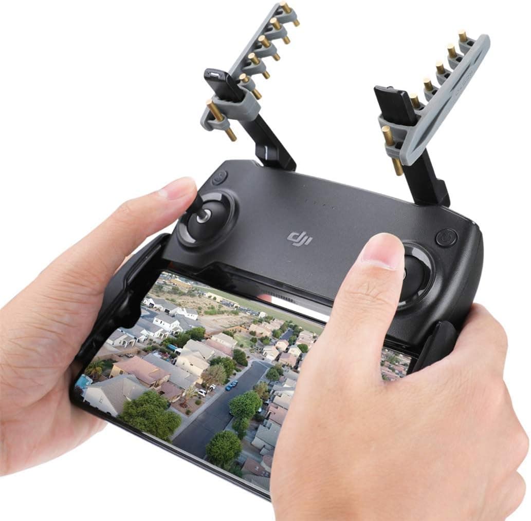 RCGEEK Yagi Mavic Mini Drone Range Extender Remote Controller Antenna Signal Booster Compatible with DJI Mavic Pro Mavic 2 Spark Mavic Air 1 EVO II Remote Controller NOT for Mavic Air 2
