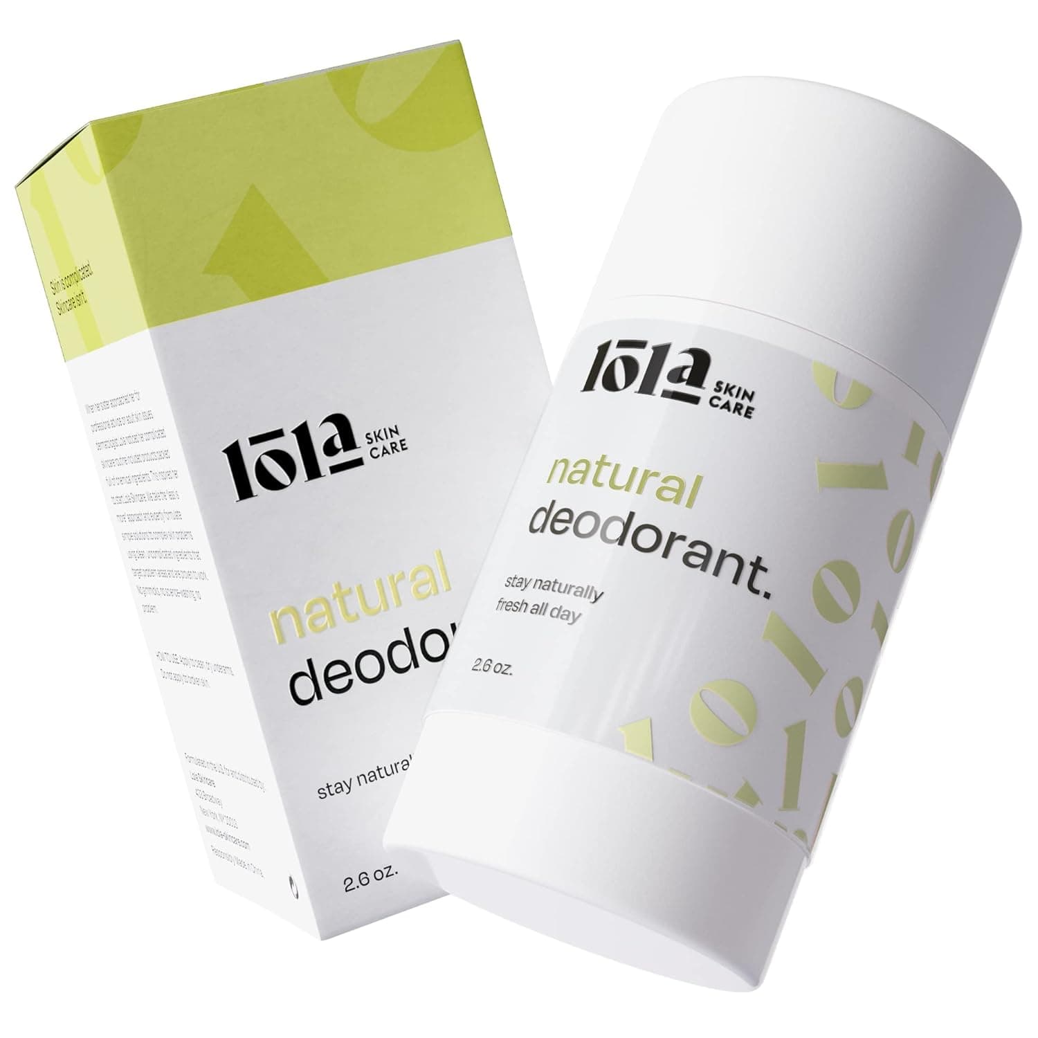 𝗪𝗜𝗡𝗡𝗘𝗥 𝟮𝟬𝟮𝟯* Natural Deodorant Stick for Women and Men, All Natural Deodorant, Soothing, Refreshing, and Odor Protection - Aluminum Free Deodorant and Baking Soda Free, Vegan, 2.6 Oz