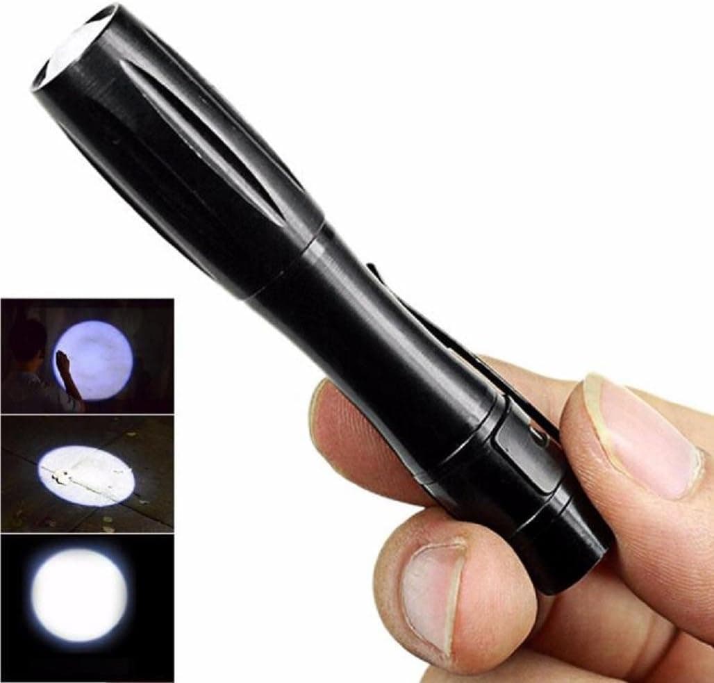 Mini 1200LM High Power Torch Cree Q5 LED Tactical Flashlight AAA Lamp Light