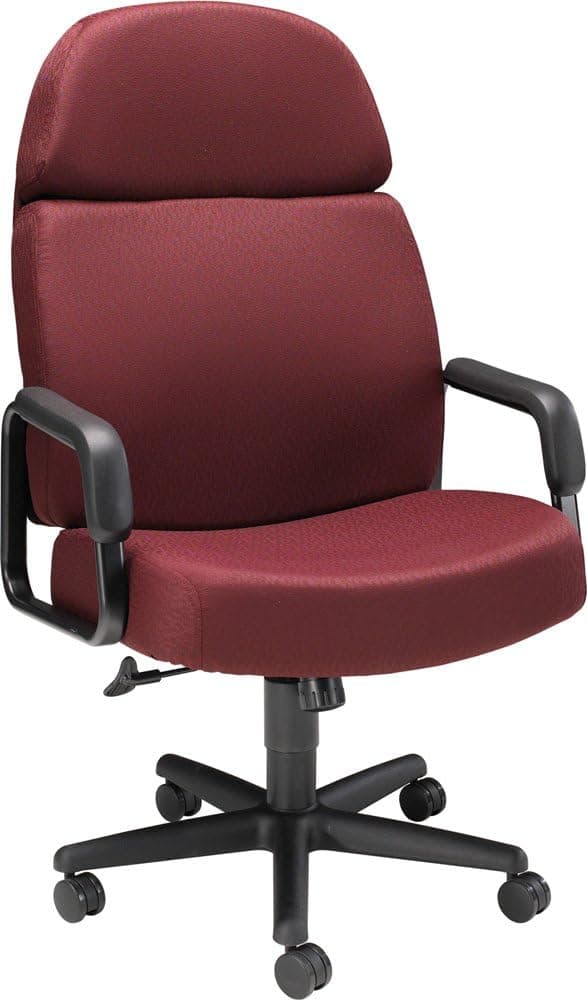 HON High-Back Executive Chair, 28-1/4 by 40 by 48-1/2-Inch, Wine