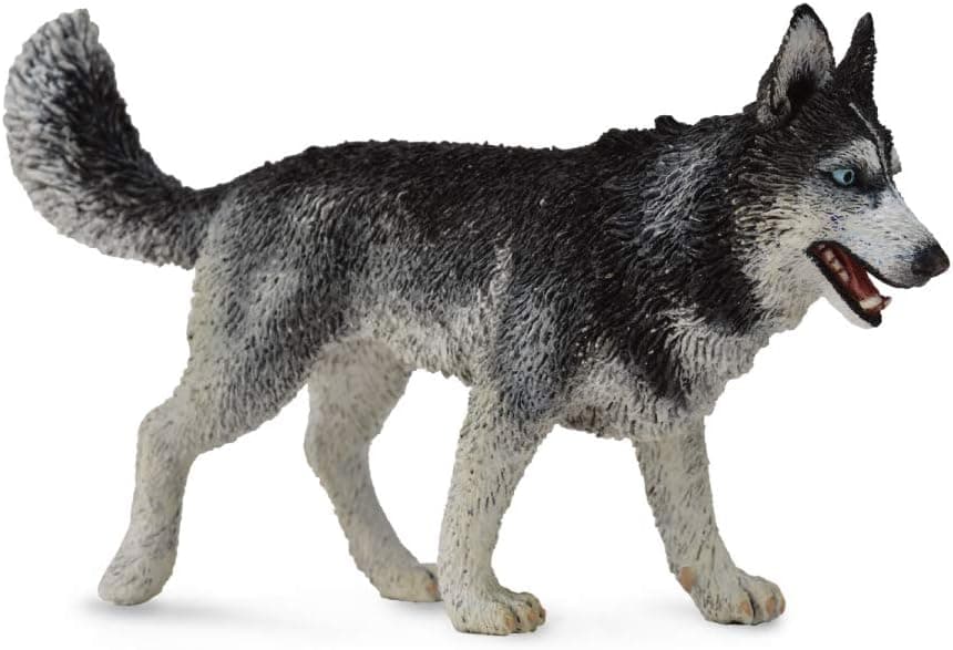 Collect A Dogs & Cats Siberian Husky Toy Figure