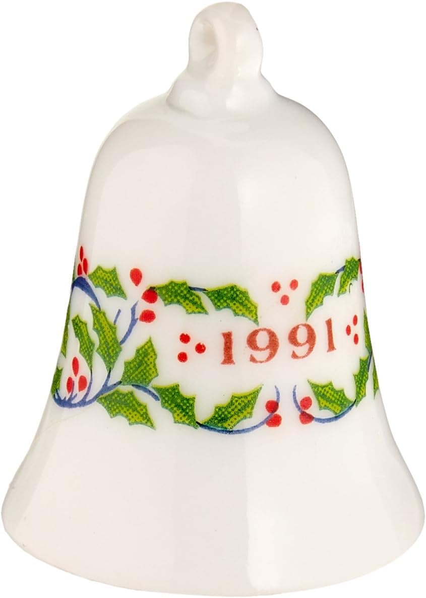Hallmark Keepsake Ornament - Collector's Series - Thimble Bells - 1991 Miniature