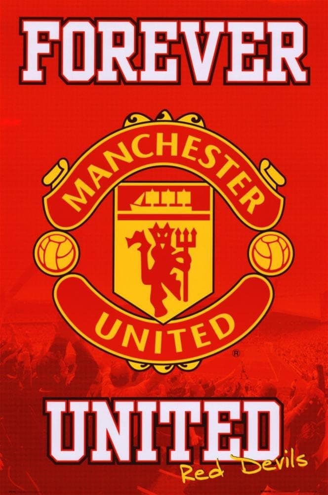 Man UTD Forever Poster 24 x 36in