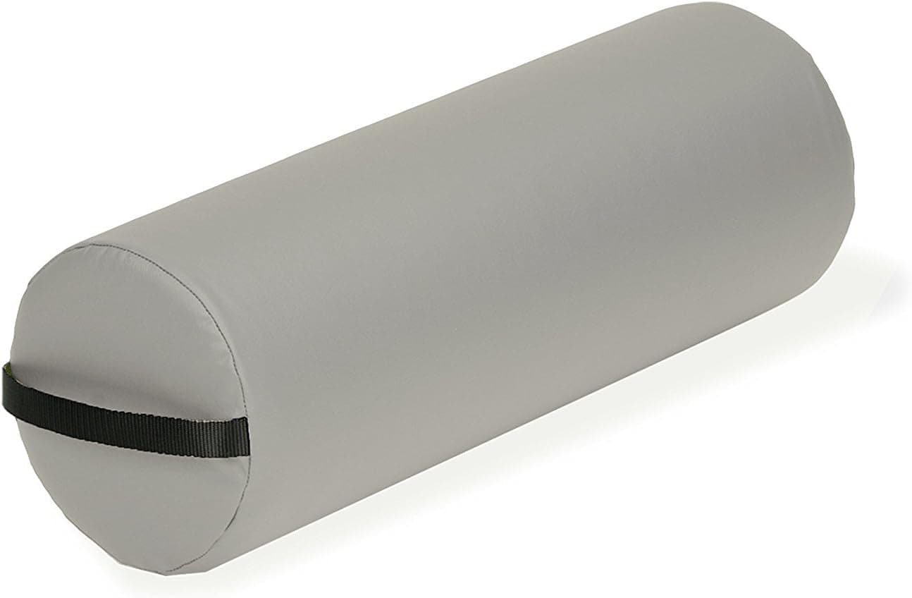 EARTHLITE Bolster Pillow Jumbo – Durable Massage Bolster, 100% PU Upholstery incl. Strap Handle