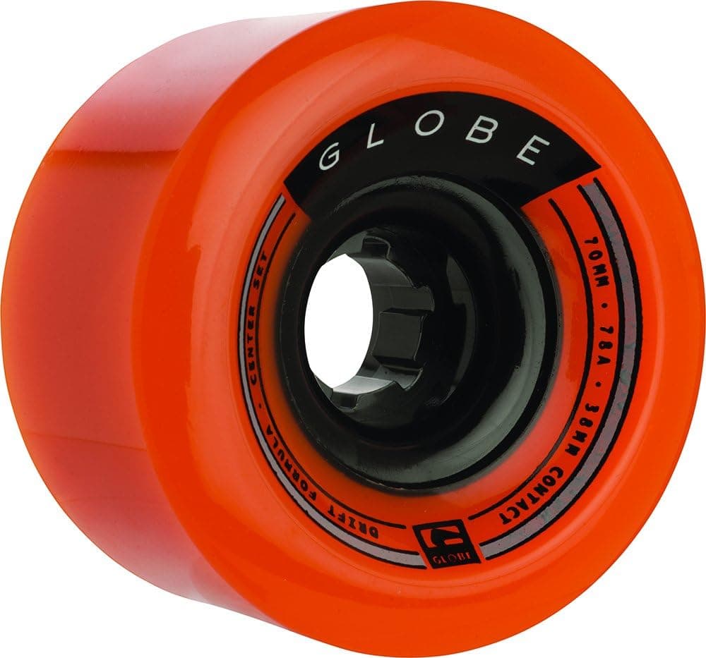 Globe HG Drifter Wheels, Orange, 70mm