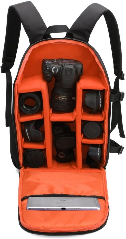 INDEPMAN DSLR/SLR Camera Bag Digital Mirrorless Nikon Canon Samsung Sony Olympus Pentax Camera Backpack