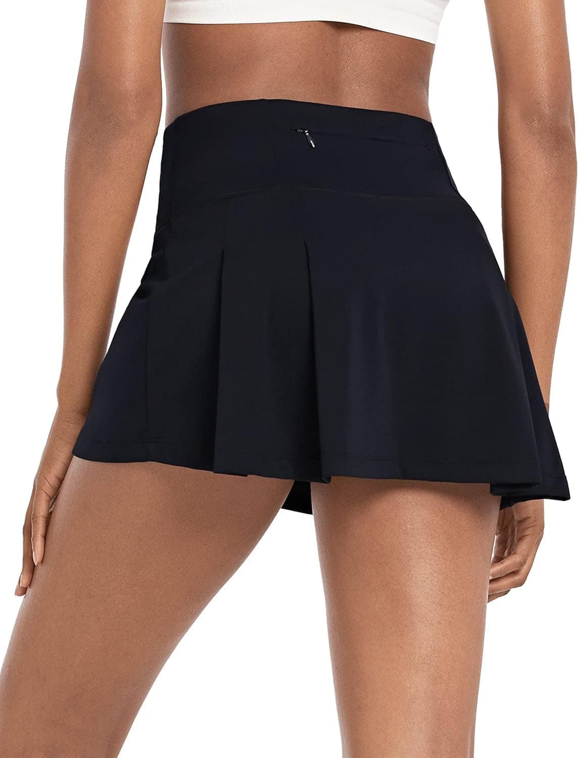 BALEAF Women's Tennis Golf Skort High Waisted Athletic Pleated Skirts 4 Pockets Running Sports Workout 13"