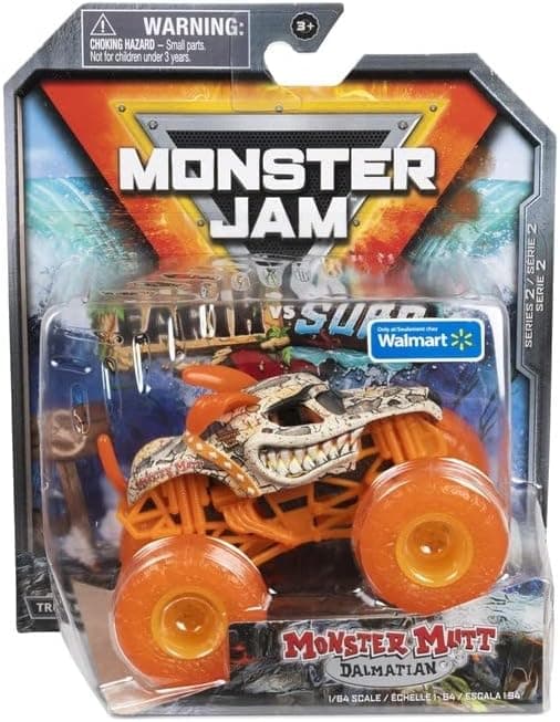 Monster Jam Earth vs Surf Monster Mutt Dalmatian - Series 2