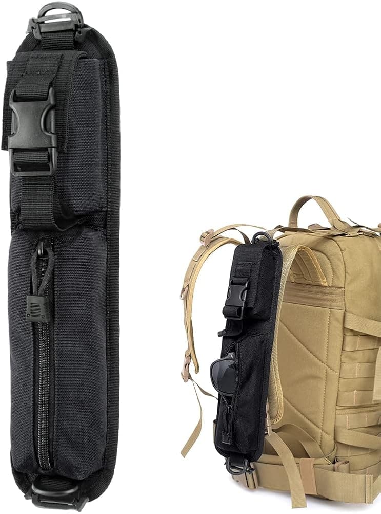 WYNEX Tactical Molle Accessory Pouch, Backpack Shoulder Strap Bag Shoulder Tape Additional Bag Multifunctional Hunting Tools Pouch