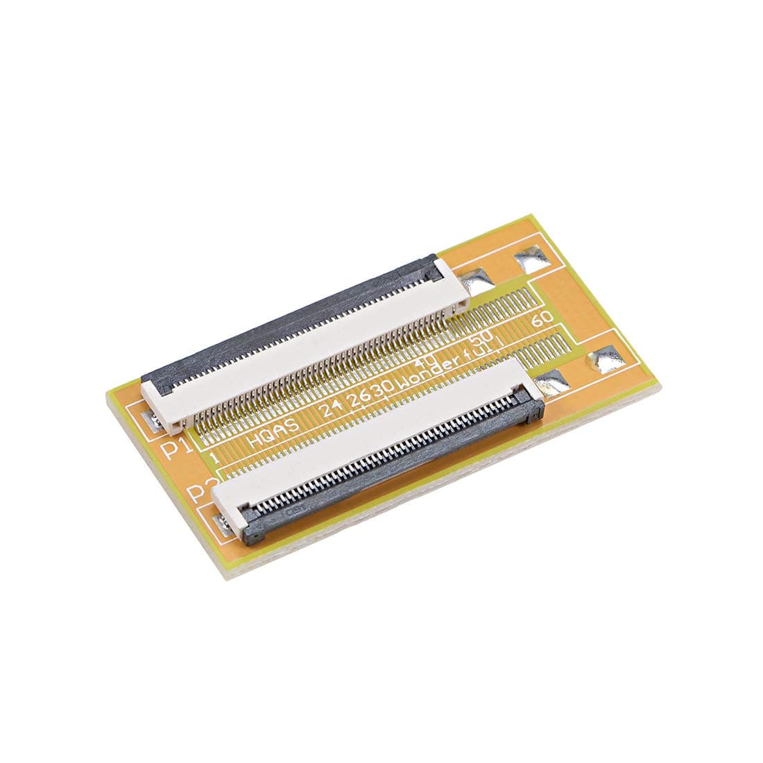 uxcell 0.5mm Pitch 45 Pin to 45Pins Extension Connector Aapter for FFC FPC Connector Extend Zip