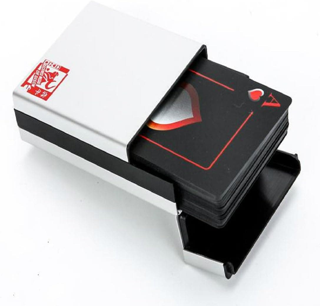 ThreeBulls Waterproof Playing Cards PVC Poker Creative Gifts Aluminum Box