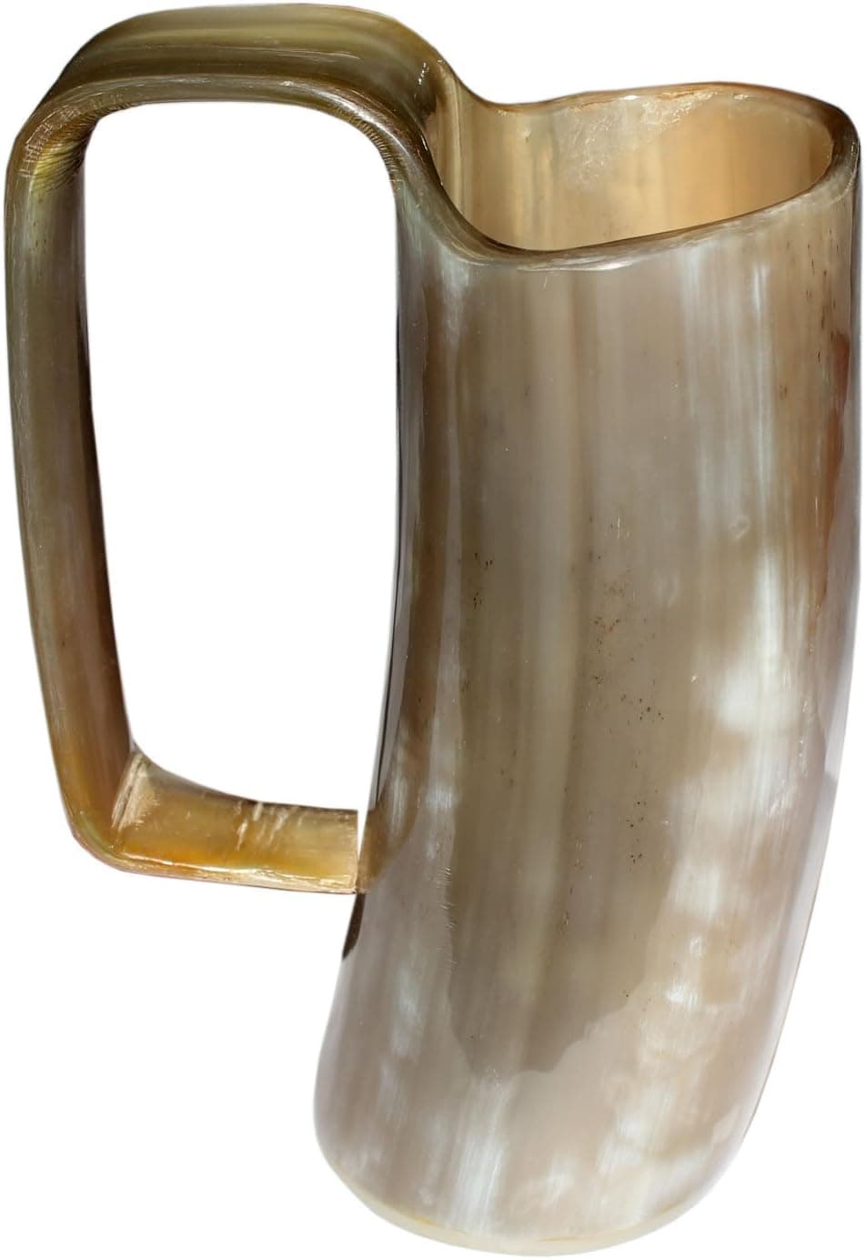 Vikings Valhalla's Viking Cup Drinking Horn Tankard Authentic Medieval Inspired drinking Mug (16ozsq)