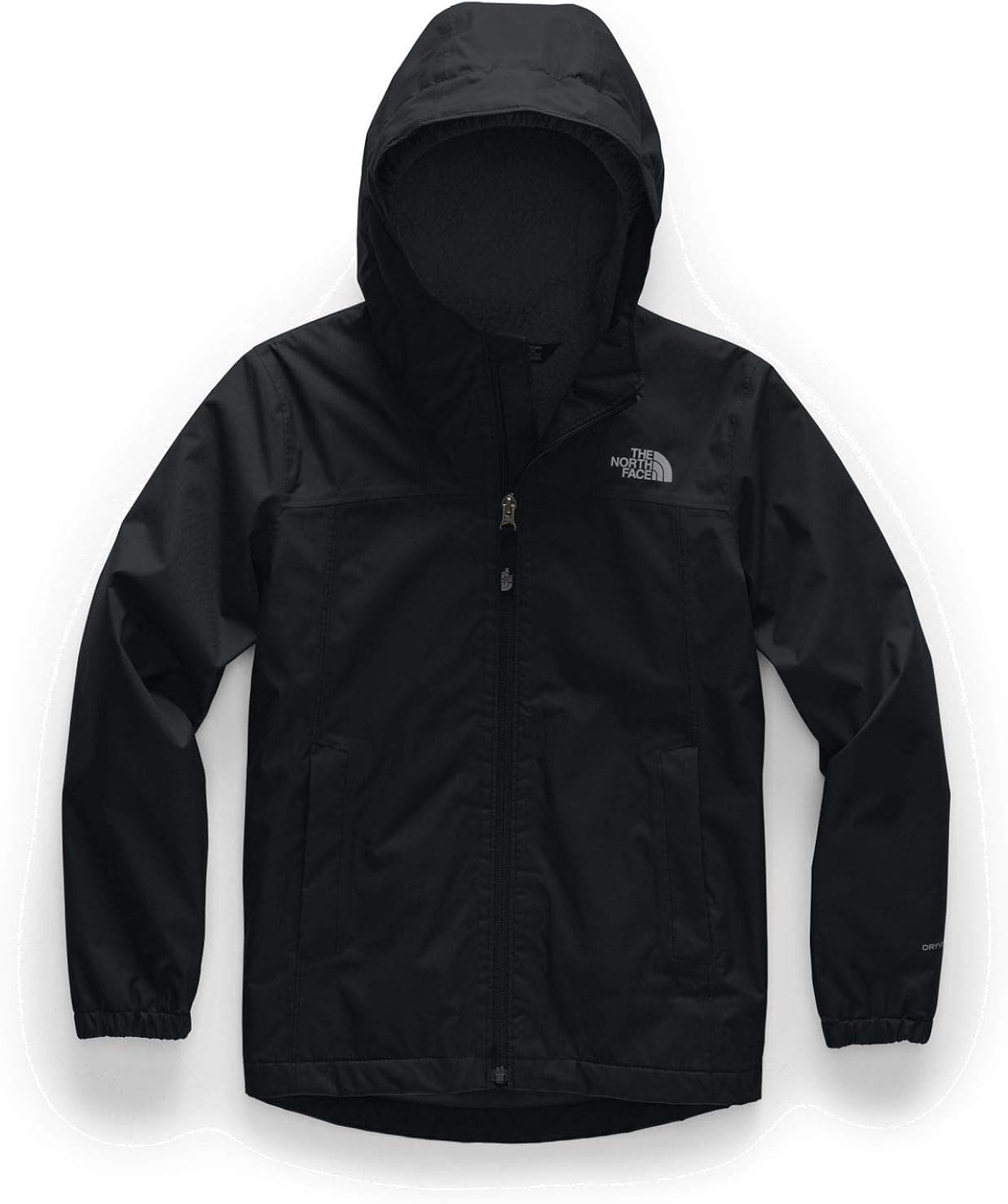 THE NORTH FACE Boys' Warm Storm Waterproof Rain Jacket, TNF Black (Previous Season), Small
