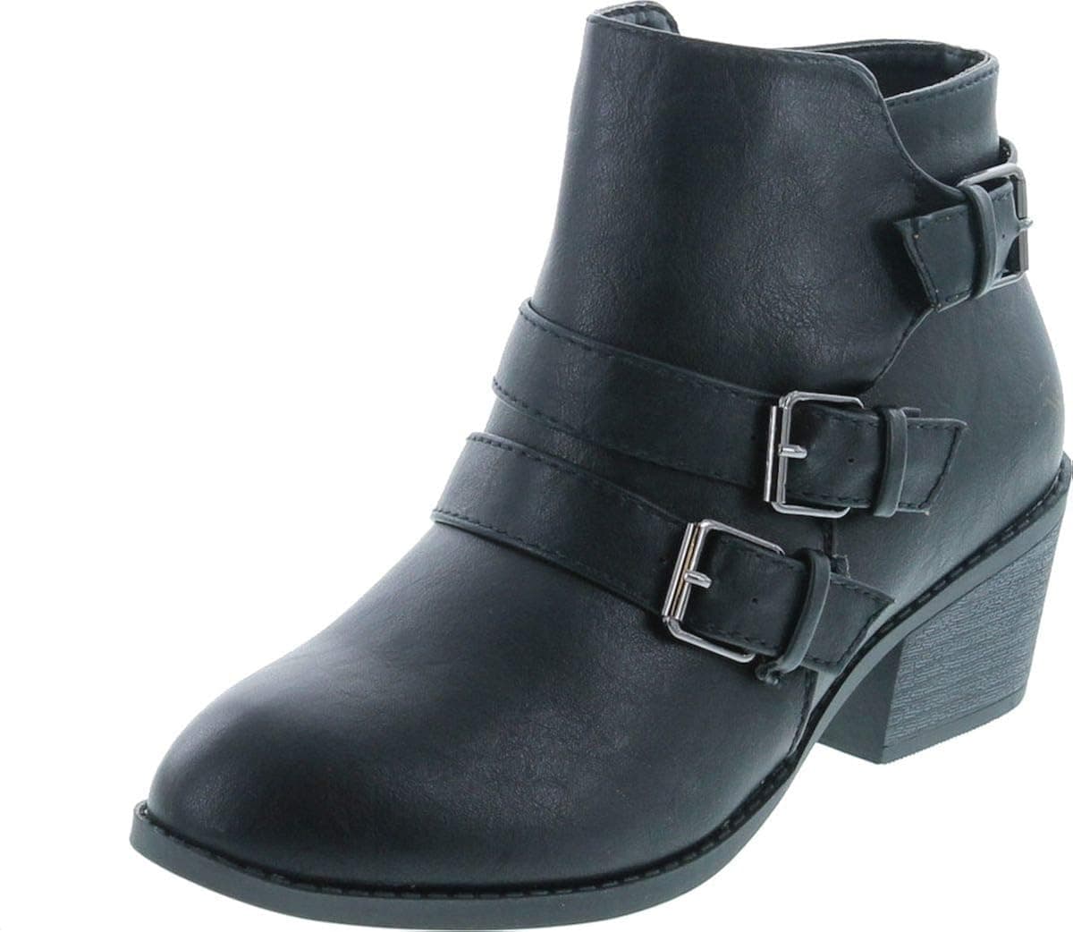 Forever - Women's 3 Buckle Bootie
