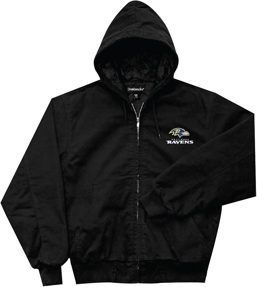 Dunbrooke NFL Cumberland Canvas Quilt Lined Hooded Jacket