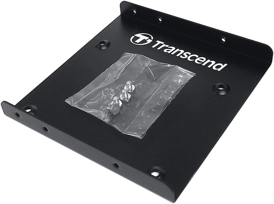 Transcend SSD Internal Mounting Bracket Adapter for 2.5" to 3.5" Hard Drive Bay