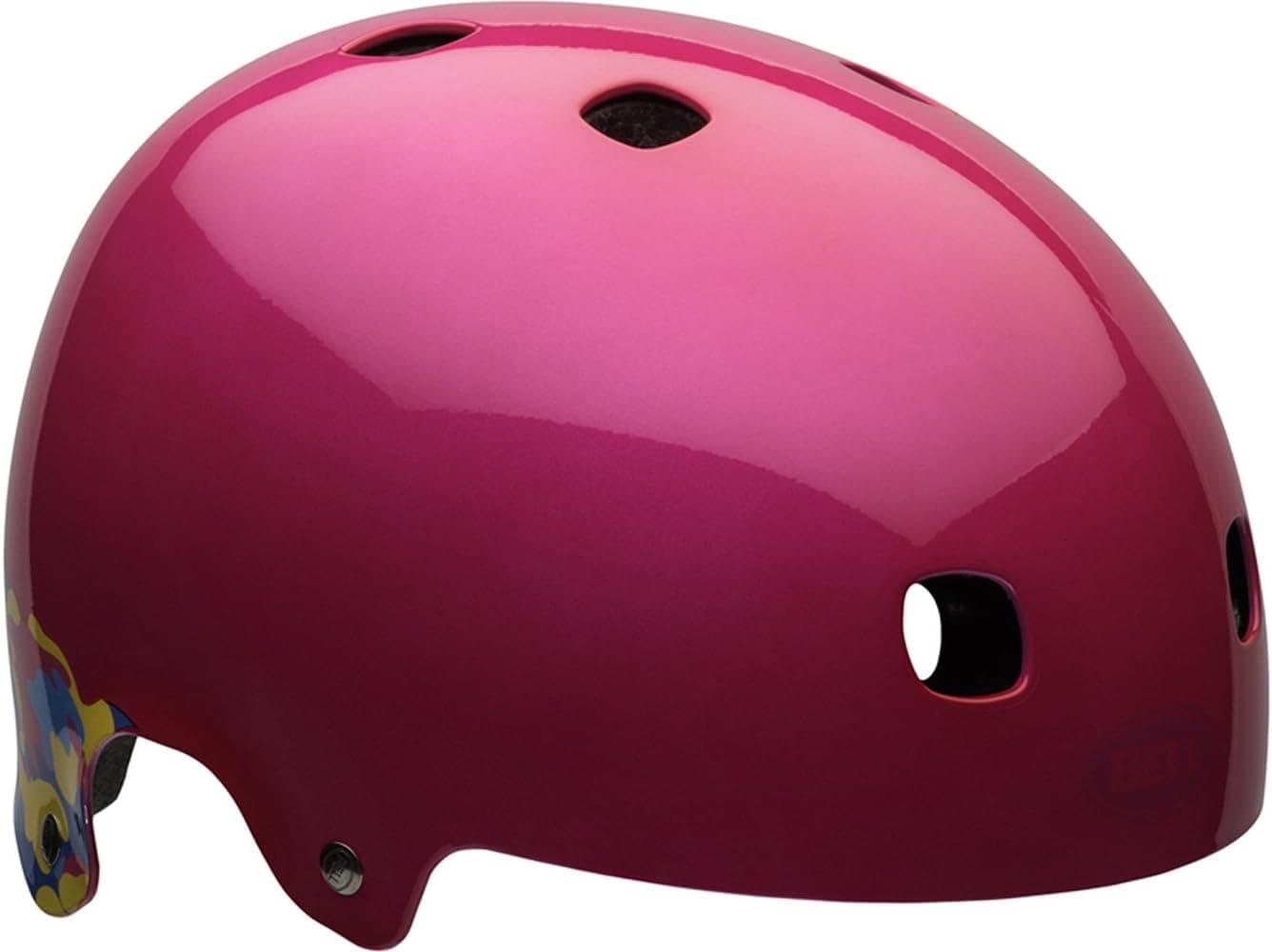 BELL Segment Helmet - Kid's Pink Paul Frank Urban X-Small