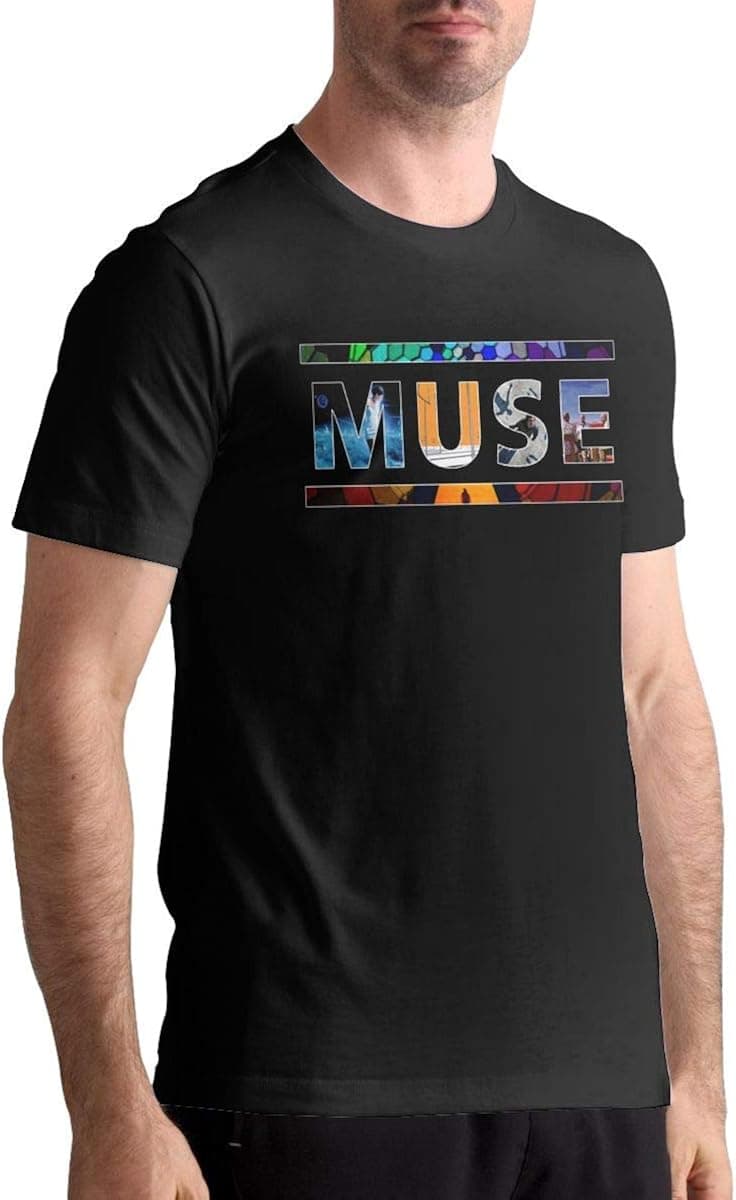Cotton Muse Mens T Shirts Men Tshirts Black