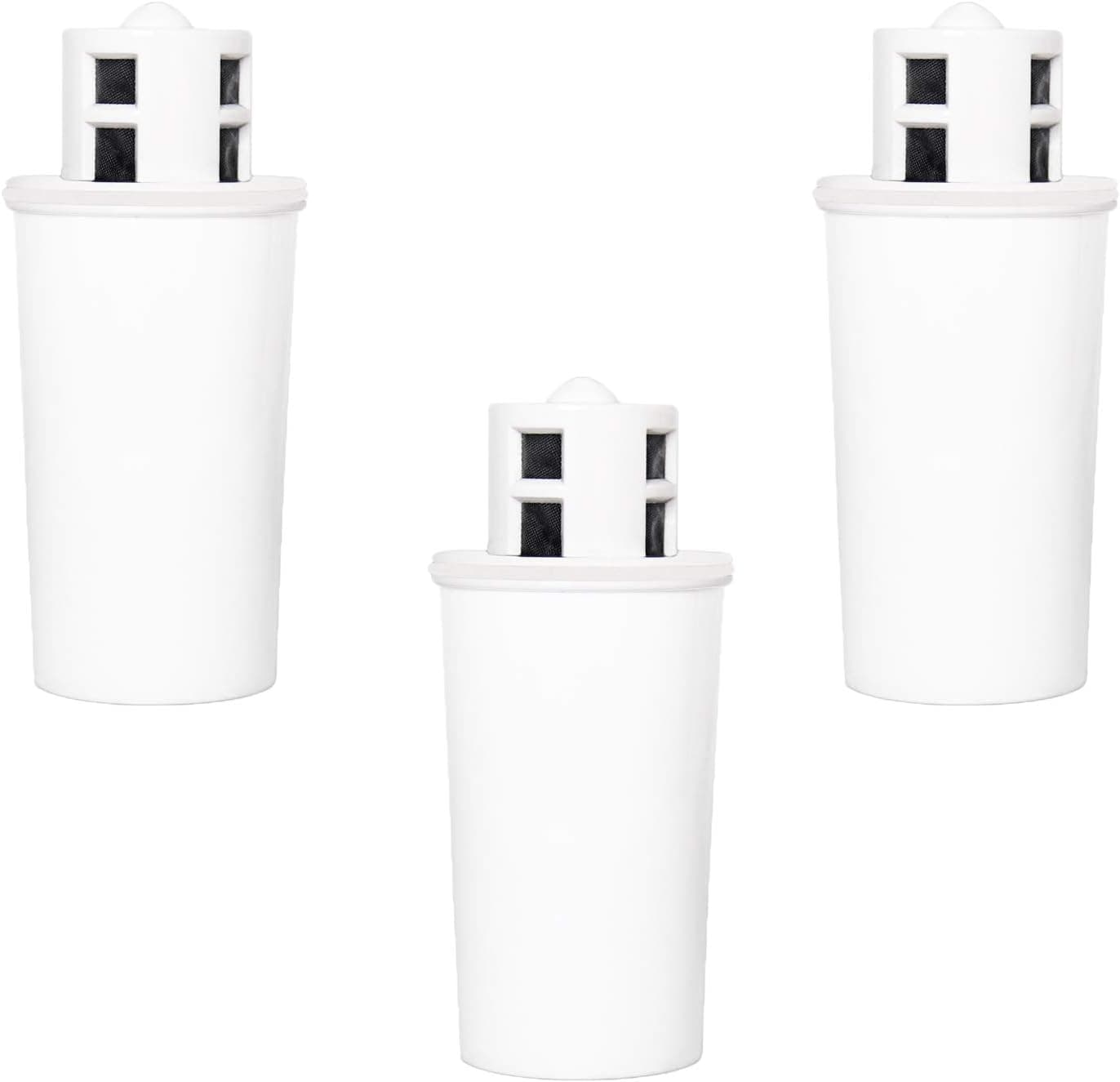 IKT Pitcher Replacement Filters Water Filter Pitcher,Standard Water Filte 3 Packs,for 3 month use,compatible for IKT brand model no.BP100A&BP100D