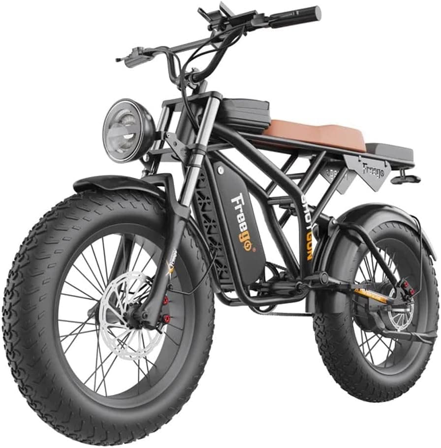 E-Bike Electric Bike for Adults, 20" x 4.0 Fat Tire Electric Mountain Bike, 1200W Motor Up to 31MPH, 48V/20Ah Removable Battery 25-40 Miles