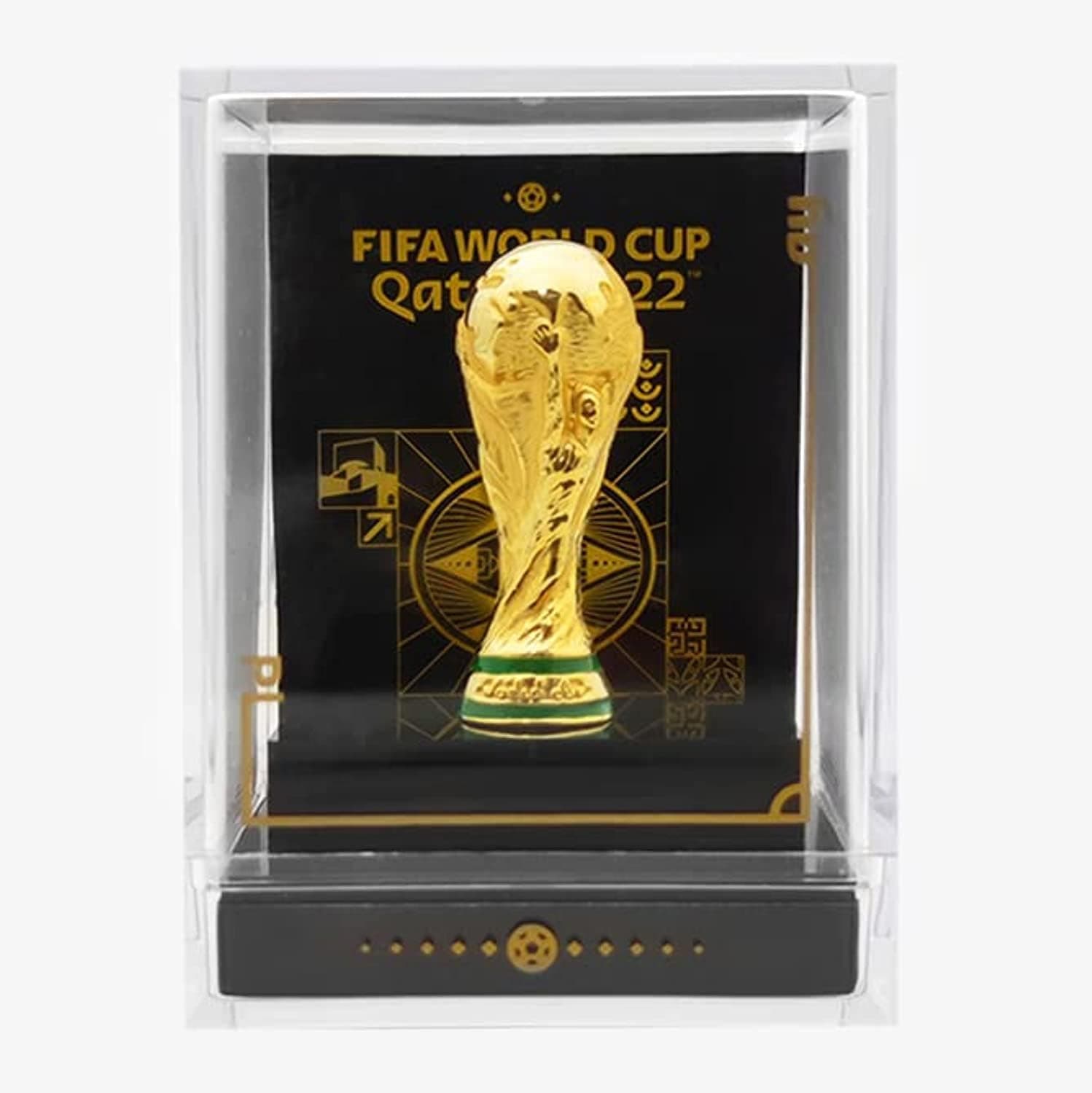 HONAV 2022 FIFA World Cup Qatar Framed Trophy Replica - Own a Collectible Version of World Soccer's Biggest Prize