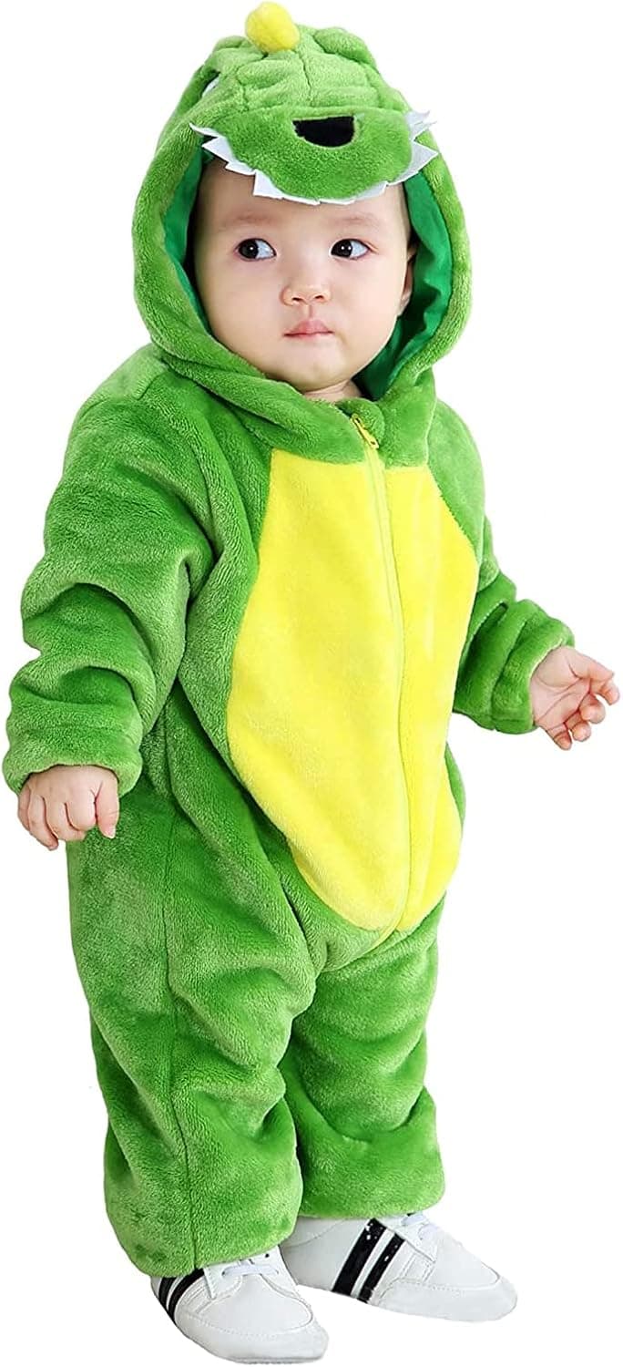 TONWHAR Infant And Toddler Halloween Cosplay Costume Kids' Animal Outfit Snowsuit