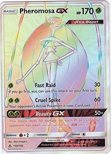Pokemon - Pheromosa GX - 158/156 - Secret Rare