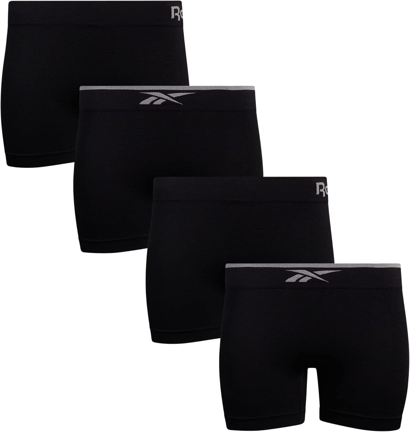 Reebok Women's Underwear - Performance Seamless Boyshorts (4 Pack)