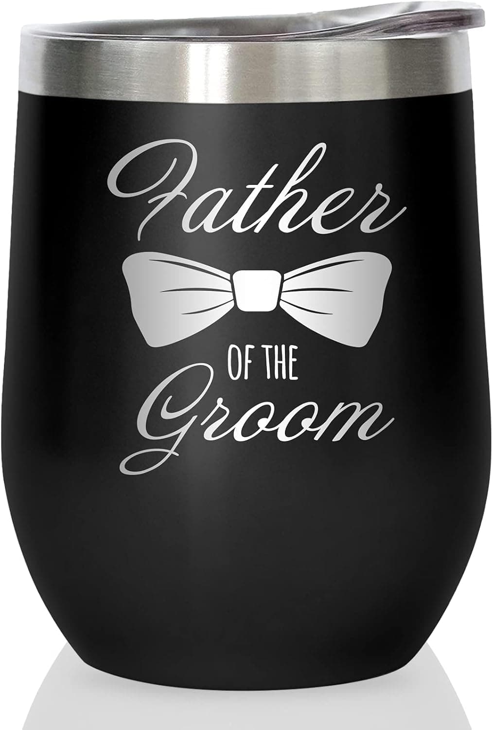 Hopedoit Father of the Groom Gift Wine Tumbler - Father of the Groom Gifts - Father of the Groom Gifts from Bride - Wedding Engagement Announcement Party Gift Ideas Coffee Cup Mug 12 oz
