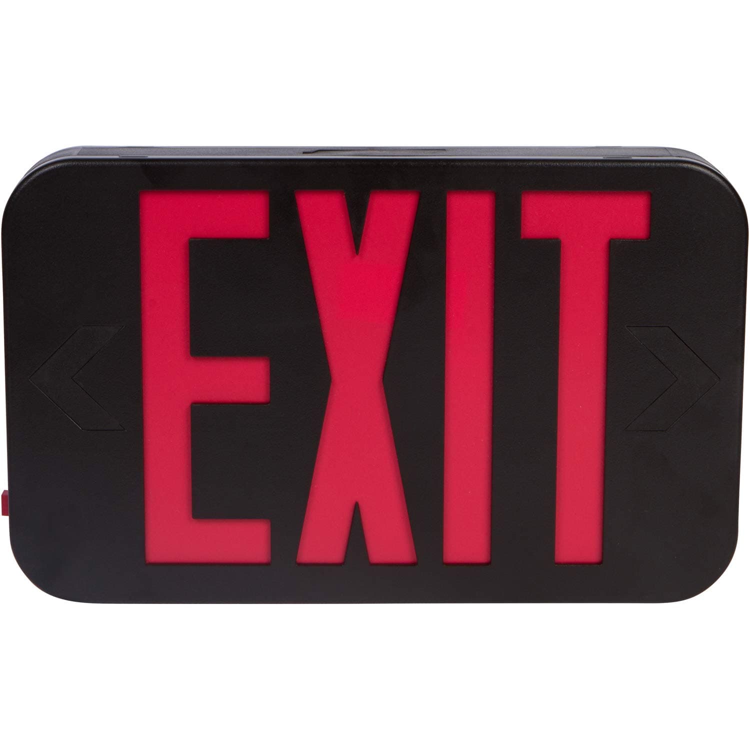 Morris Products LED Exit Sign – Standard Type – Green With White Housing - Highly Visible – Automatic, Low Voltage Disconnect - Compact, Low-Profile Design –Energy Saving, High Output – 1 Count