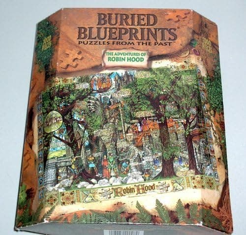 Bepuzzled Buried Blueprints: The Adventures of Robin Hood