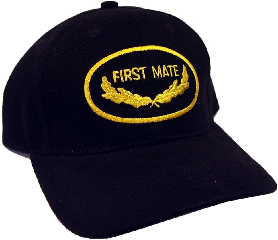 U.S.N. First Mate Hat Blue
