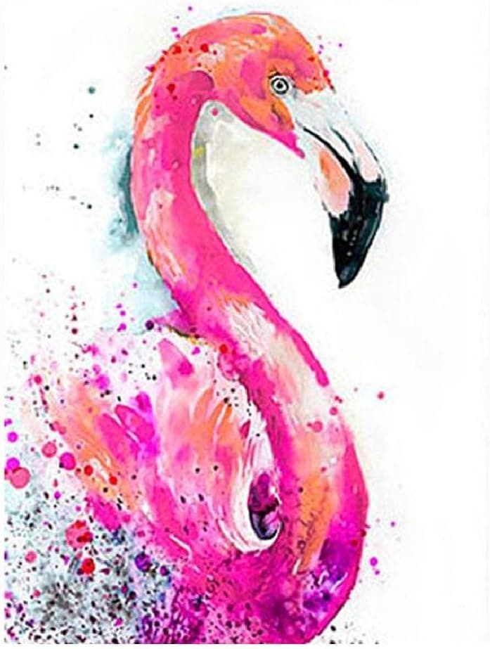 Adult Puzzle 1000 Pieces Classic Jigsaw Puzzle Wooden Puzzle DIY Beautiful Flamingo Modern Home Decor Unique Gift Wall Art Intellectual Game 75x50cm