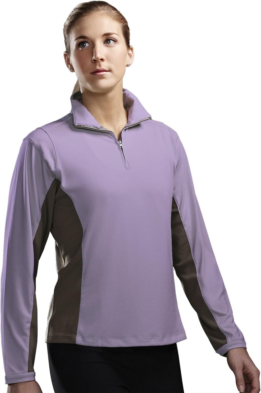 Tri-Mountain Women's Pullover Moisture Wicking Shirt - 621