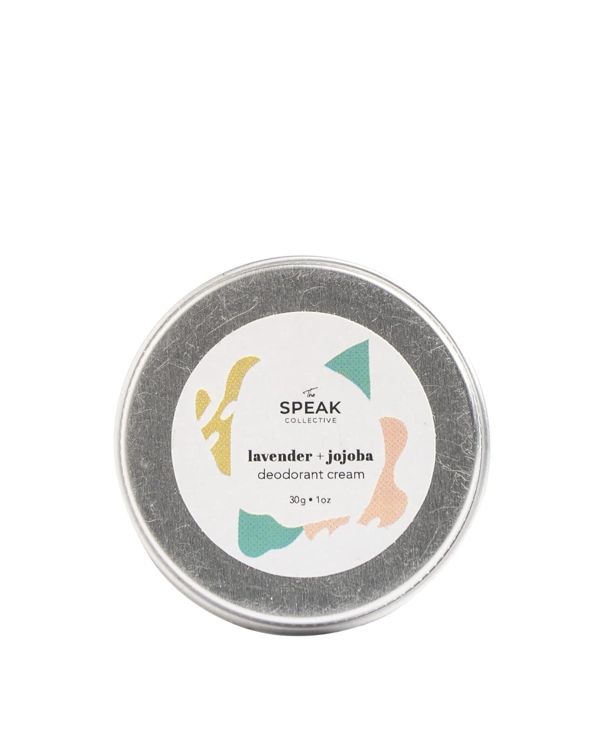 The Speak Collective - Natural Deodorant Cream - Aluminium, Baking Soda Free Formula - Great for Sensitive Skin - Arrowroot Powder, Kaolin Clay with Essential Oil - Lavender Scent (1 oz)