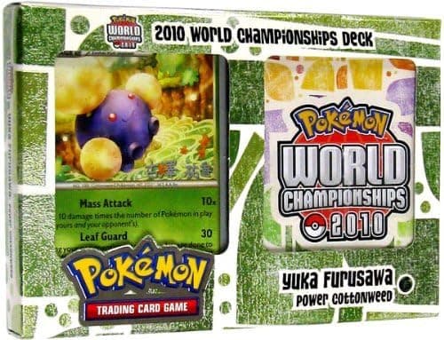 Pokemon Card Game 2010 World Championship Deck Yuka Furusawa's Power Cottonweed