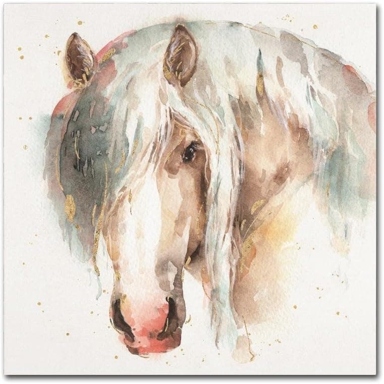 Farm Friends VI by Lisa Audit, 35x35-Inch Canvas Wall Art