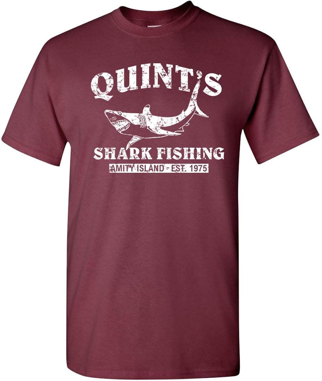 Quint's Shark Fishing - Jaws Retro Men's T-Shirt